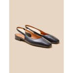Ballerines slingback cuir femme
