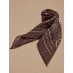 Bandana imprim� en laine femme