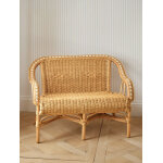 Banquette enfant en rotin marceau