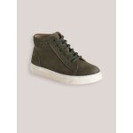 Baskets hautes en cuir garon