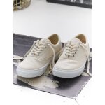 Baskets toile homme coton recycl