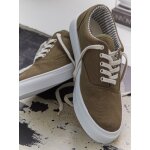 Baskets toile homme coton recycl
