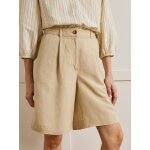 Bermuda lin et viscose femme