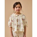 Blouse bouquet fille - cyrillus x emile & ida