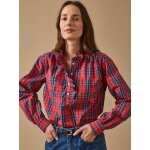 Blouse carreaux femme - coupe no�mie
