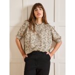 Blouse col volant femme imprim nina