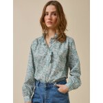 Blouse col volant� femme tissu liberty dante - limited collection