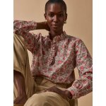 Blouse col volant femme tissu liberty dante - limited collection