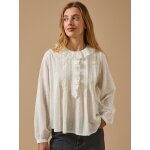 Blouse femme broderie anglaise