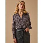 Blouse femme imprim� fleurs confettis