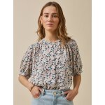 Blouse femme imprim� fleurs pop