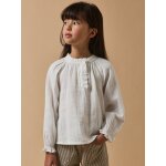 Blouse fille en gaze de coton