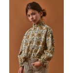 Blouse fleurie fille tildam - cyrillus x apaches collections