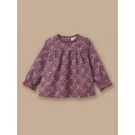 Blouse imprim�e col dentelle b�b�