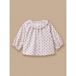 Blouse imprim�e col volant� b�b�
