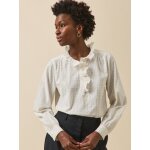 Blouse plumetis brod� femme