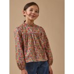 Blouse en tissu liberty fille