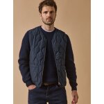 Blouson zipp matelass sans manches homme