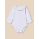 Body b�b� col coquilles - coton biologique