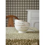Bol en porcelaine par lot de 2 -  mon chri  +  mon trsor