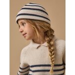 Bonnet laine m�rinos enfant - cyrillus x les 3 tricoteurs