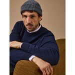 Bonnet laine m�rinos mixte - cyrillus x les 3 tricoteurs