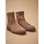 Boots camarguaises cuir velout femme