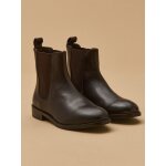 Boots chelsea cuir femme