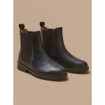 Boots chelsea cuir fille