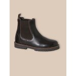 Boots chelsea en cuir garon