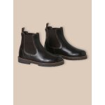 Boots chelsea en cuir garon