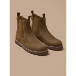 Boots chelsea cuir nubuck gar�on