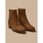 Boots � talon cuir femme