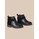 Boots tresse en cuir fille