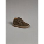 Bottines avec perforations bb en cuir