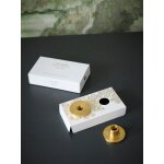 Bougeoir laiton lot de 2 - cyrillus x maison pechavy