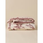 Boutis r�versible esprit toile de jouy