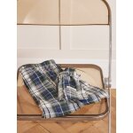 Caleon ouvert coton carreaux homme