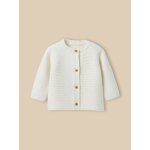 Cardigan en coton biologique et laine b�b�