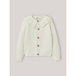 Cardigan fille  col pointelle