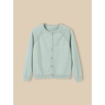 Cardigan fille en coton et laine