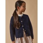 Cardigan fille avec laine et mohair