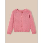Cardigan fille point fantaisie