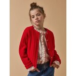 Cardigan  ctes pure laine mrinos fille