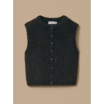 Cardigan sans manches doux fille