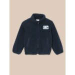 Cardigan zipp en sherpa garon