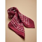 Carr bandana fleuri femme en soie