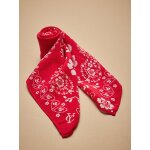 Carr bandana  pois femme en soie
