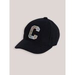 Casquette en laine et tissu liberty enfant