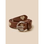 Ceinture brod�e en cuir fille